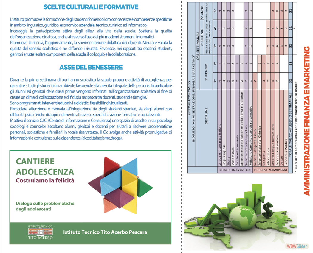 Piano dell'Offerta Formativa - Amministrazione Finanza e Marketing